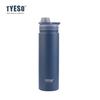 TYESO 600ML Stainless Steel Thermos Bottle Sport Thermal Mug Hot & Cold Mug Vacuum Flask Travel Cup Insulated Water Bottle