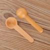 10Pcs Mini Wooden Spoons Kitchen Seasoning Honey Coffee Kitchen Cooking Coffee Bean Salt Spice Jars Wooden Measuring Spoons