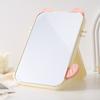 Small Folding Makeup Mirror Portable Handheld Makeup Mirror Student Dormitory Desktop Compact Mirror Dressing Tool