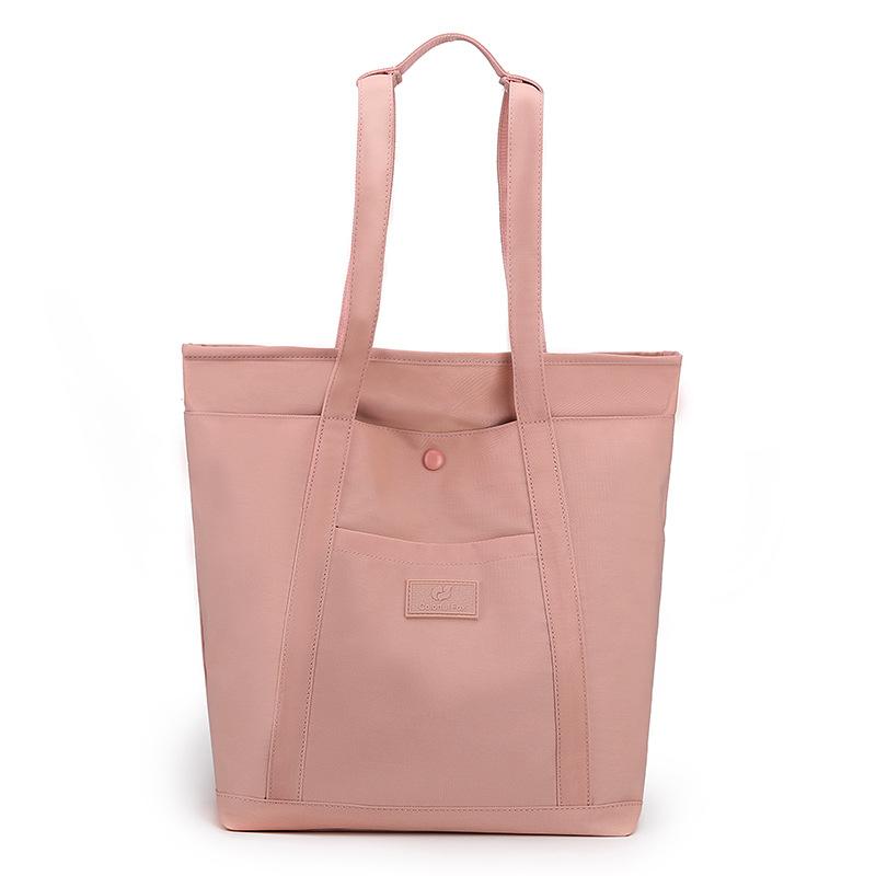 Tote bag women's new large-capacity commuter backpack multi-functional anti-splashing nylon shoulder bag portable backpack