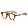 New Oval Sunglasses For Women & Men  Light-Sensitive Pc Frames Trendy European & American Style Shades