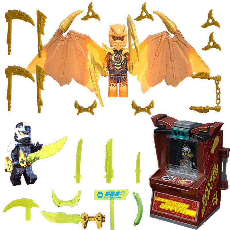 Phantom Ninja Boy Educational Building Blocks - Empire Energy Assembly 1st Street Arcade Toy