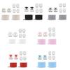 Lacets de Chaussures Élastiques Avec Fermoirs à Cordon 3 mm de Large 100 cm de Long Lacets Baskets Lacets Pour Hommes Femmes Adolescents Enfants