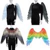 Angel Wings Halloween Extra Large Black And White Wings Clothing Supplies Props