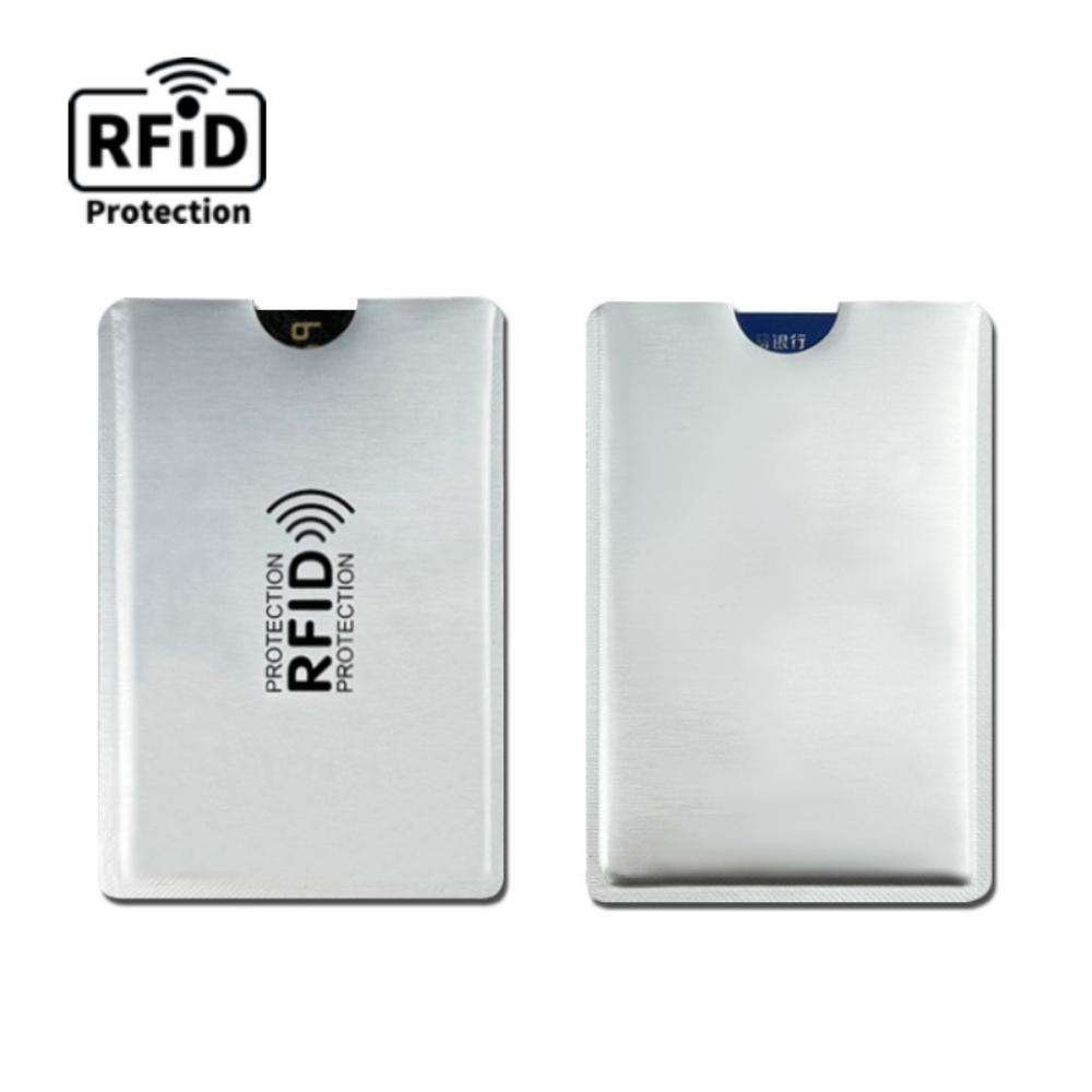 10Pcs Ultrathin Anti Rfid Wallet Blocking Reader Lock Bank Card Holder Anti Theft Credit Card Case Protection New Rfid Card