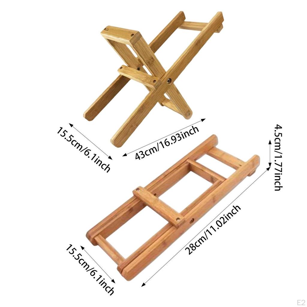 Bamboo Organizer for Water Jug, Suitable Office and Outdoor Activities