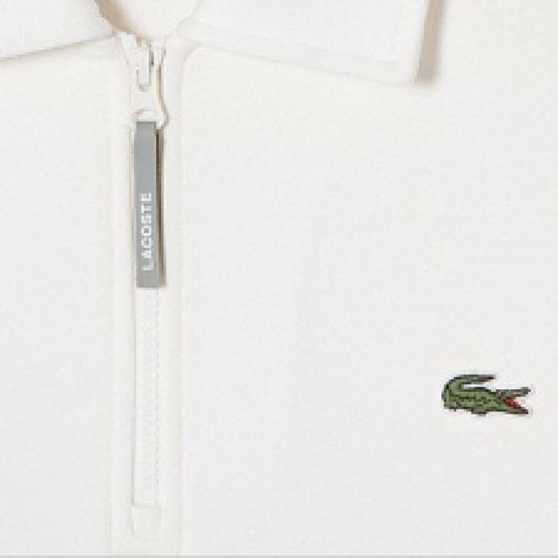 LacoSTe Men S TenniS Half Zip Up Collar T ShirT Sh702e 54n 70v