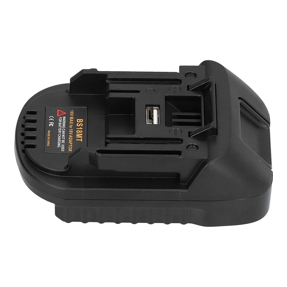 BS18MT Battery Adapter Converter USB For Bosch 18V BAT619G/620 Batteries Convert To For Makita 18V BL 1860 Lithium Battery