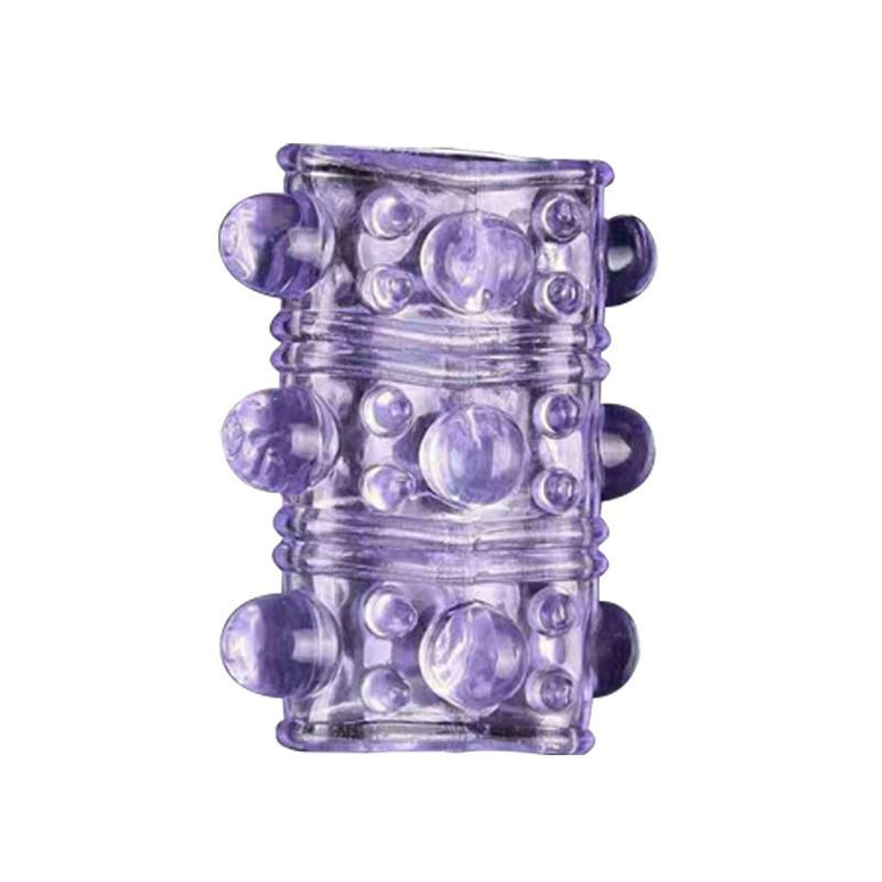 Dragon Ball Crystal Cock Ring - Wolf Tooth Design for Men