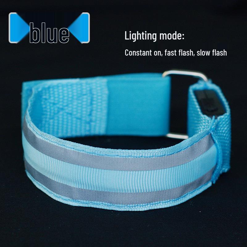 LED Luminous USB Safety Armband for Night Running