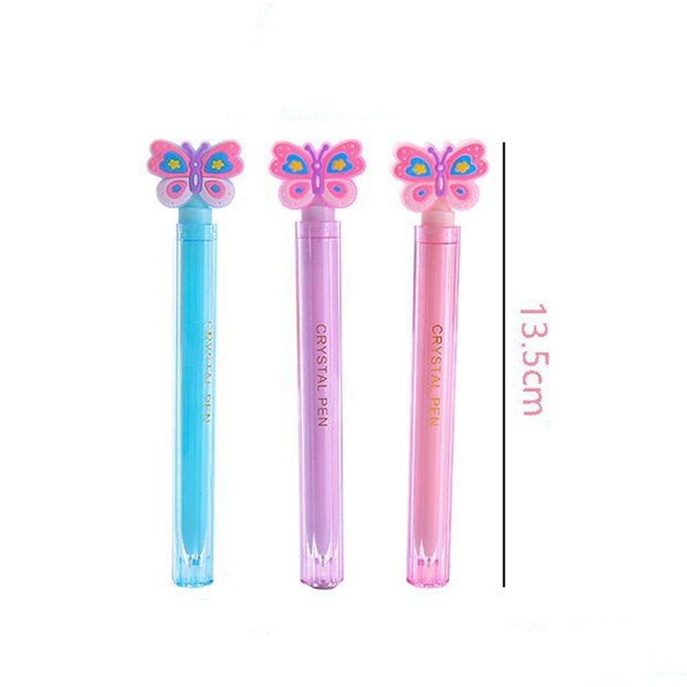 1 Stück Schreibwaren süße Kawaii Schmetterling Gel Stift schöne Schule Officel Supplies Geschenk