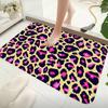 Anime Leopard Print Kitchen Mat Kids Room Bedroom Decoration Balcony Anti-Slip Doormat Living Room Alfombra
