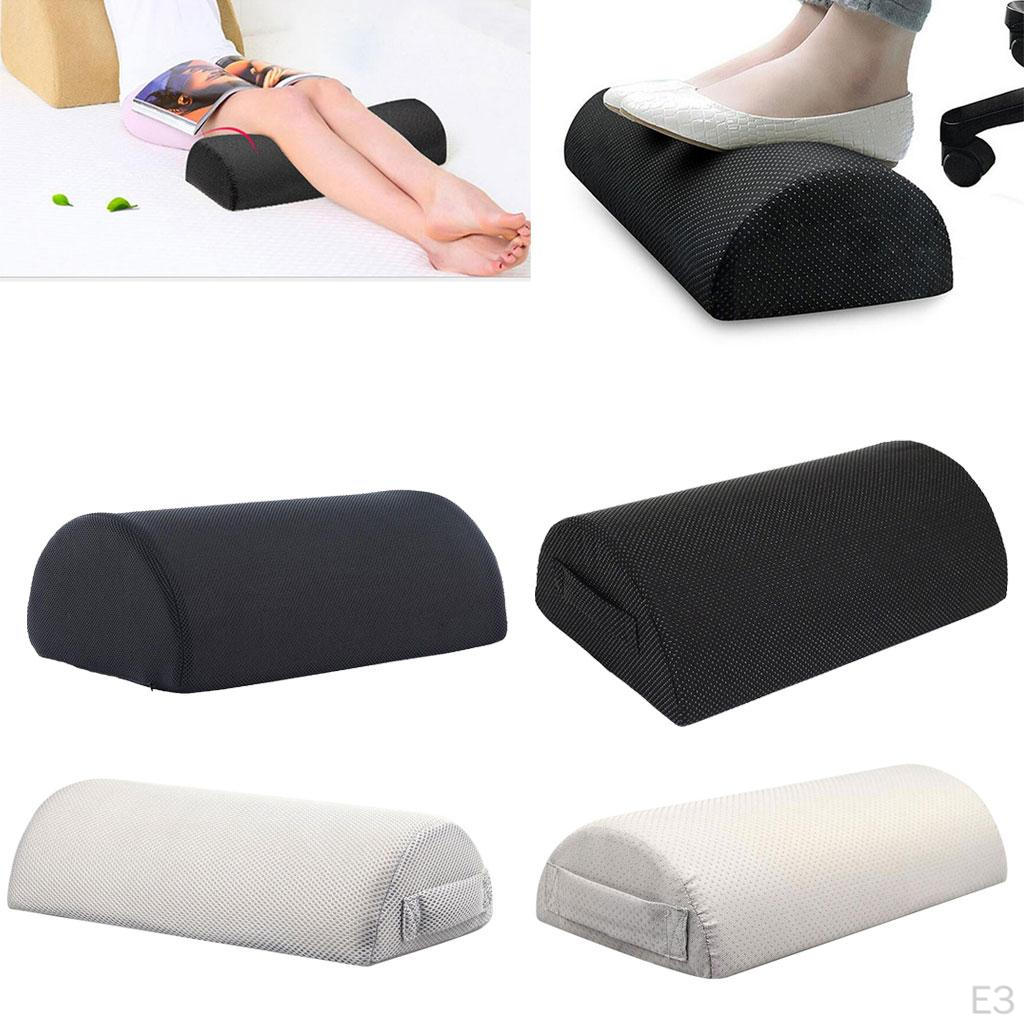 Footrest Pillow Bolster Comfortable Half Cylinder Foot Cushion