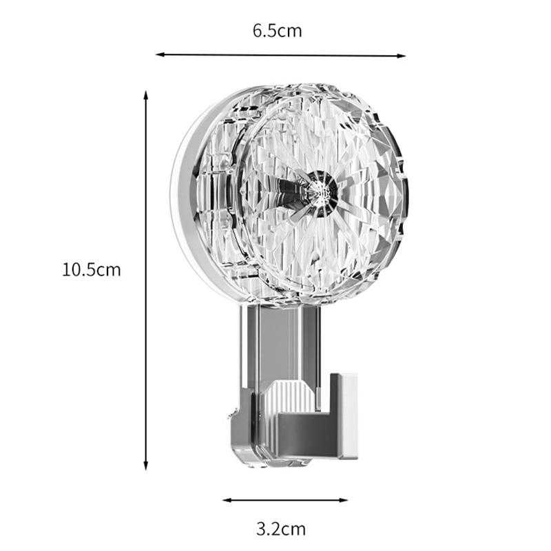 3pcs Removable Swivel Strong Suction Cup Hook Water And Moisture Resistant Suitable For Kitchen Bathroom