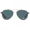 Shinola Grüne Piloten-Sonnenbrille Unisex Sh2101s 718 56 Multi