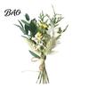 Bridal Party Floral Decor Dried Flower Boutonniere, Preserved Wedding Corsage, Rustic Natural Dry Gift Box Decoration Brooch Pin for Groom Bride