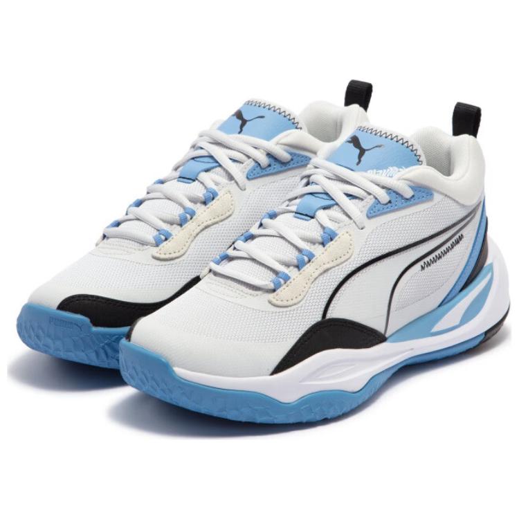 Puma Playmaker Feather Grey Day Dream Unisex Sneakers Black 385841-10