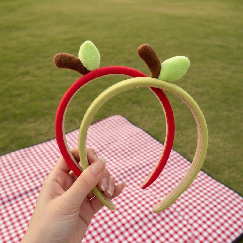Cute Fruit Shaped Hair Hoop Hair Clip Cute And Fun Hairband Side Clip Sweet And Versatile Hair Accessories