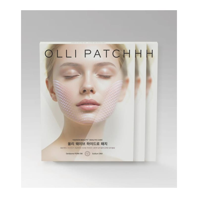 

Yaksonmyeongga Ollie Wave Hydro Patch 3 Box (9 sheets) PDRN Lifting Elasticity Patch