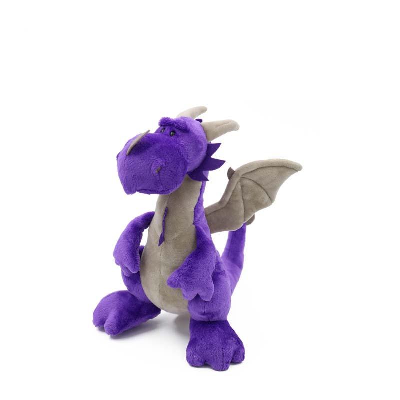 25cm Kawaii Dinosaurus Pluche Speelgoed Dubbelkoppige Dieren Knuffelpoppen Cartonn Anime Tweehoofdige Draak Voor Kinderen Jongens Cadeau 35CM