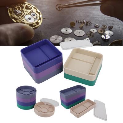5 Layer Watch Parts Storage Box Watch Tools for Screw Component Movement Hardware Parts Watch Parts Box Watch Parts Storage Box
