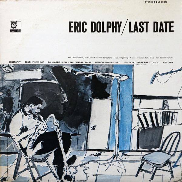 

LP Record ERIC DOLPHY Last Date LS86013 LIMELIGHT US Jazz Used