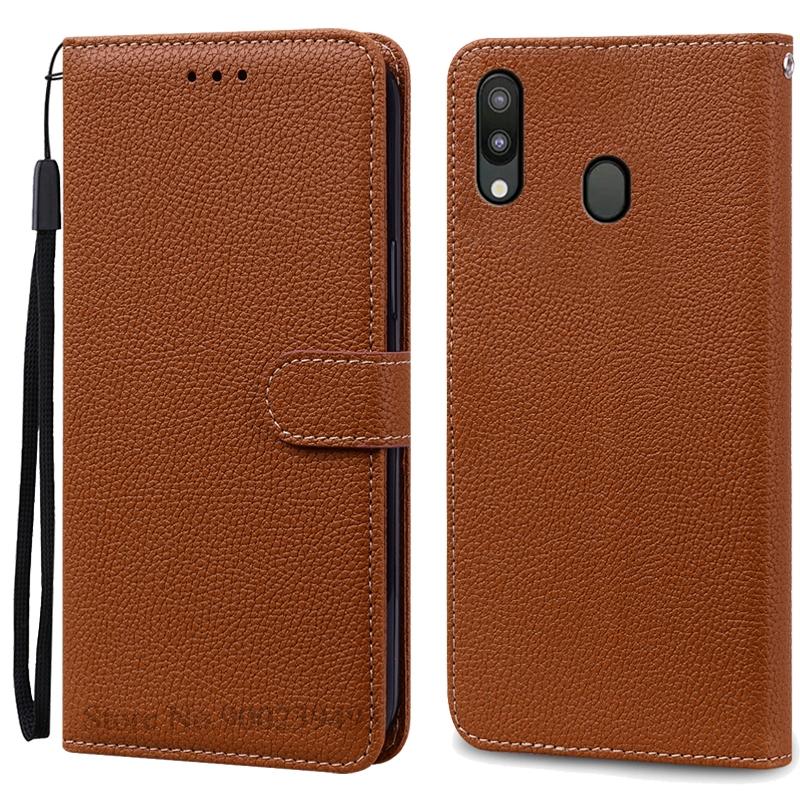 For Samsung Galaxy M20 Case SM-M205F SM-M205FN SM-M205G SM-M205M SM-M205N For Samsung M20 M 20 Flip Leather Wallet Phone Cases