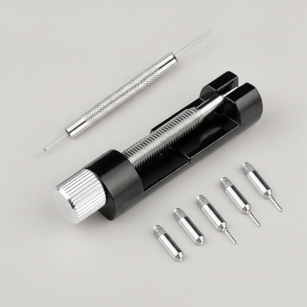 Watch Repair Tool with Replacement Pins Sturdy for Jewelry Workshop, Watchmakers