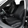 AUTOYOUTH Leatherette Car Seat Covers Universal Fit High Back Bucket Seat Cover Black 2pcs/set Car Interior