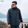 Yingjuelun 2025 Autumn and Winter Windproof Casual Hooded Jacket Men's Mountaineering Clothing Outdoor Mountain Style Urban Jacket