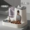 Automatic Feeder Dog Cat Food Bowl With Water Fountain Large Capacity Pet Food Storage Dispenser Container Puppy Pet Accessories