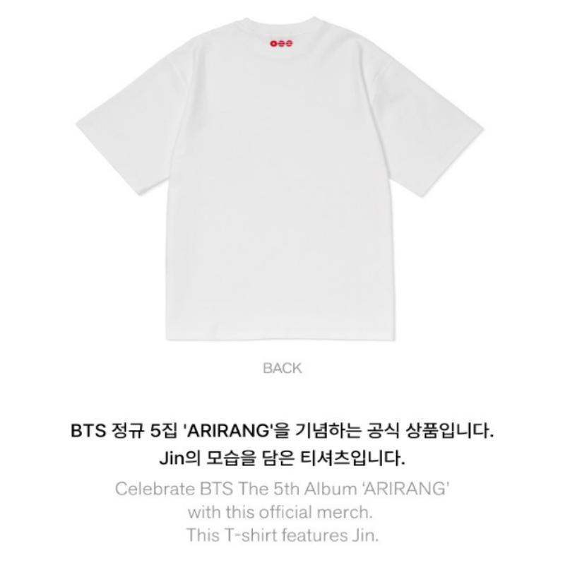[PRE-ORDER]BTS Jin S/S T-Shirt