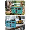 With LED Work Light 120W Portable Power Inverter Battery Inverter Adapter for Makita 18V Battery