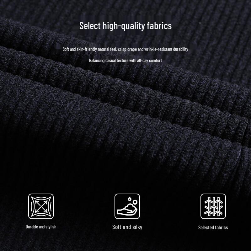 SANSAN Men's Anti-Wrinkle Chenille Suit Jacket