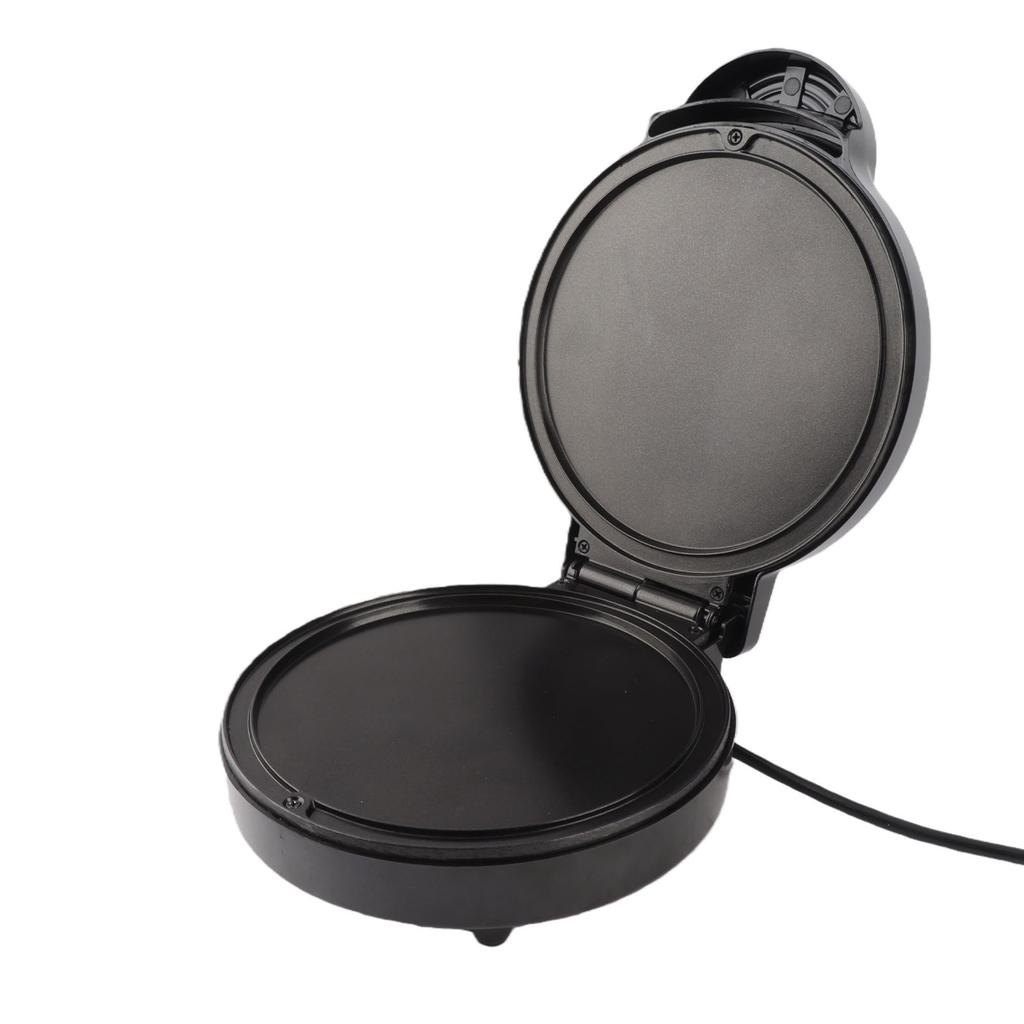 Electric Round Griddle 6.89in Heating Diameter Anti Stick 1000W Double Side Heating Countertop Pizza Maker for Pancake