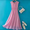 Non-Shedding Mulberry Silk Fairy Dress, Nude Pink