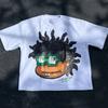 American Y2K Unisex Retro Cartoon Pattern Cotton Graphic Print T-shirt Summer New Tee Men Women Streetwear Harajuku Fashion Loose Casual Oversized Top