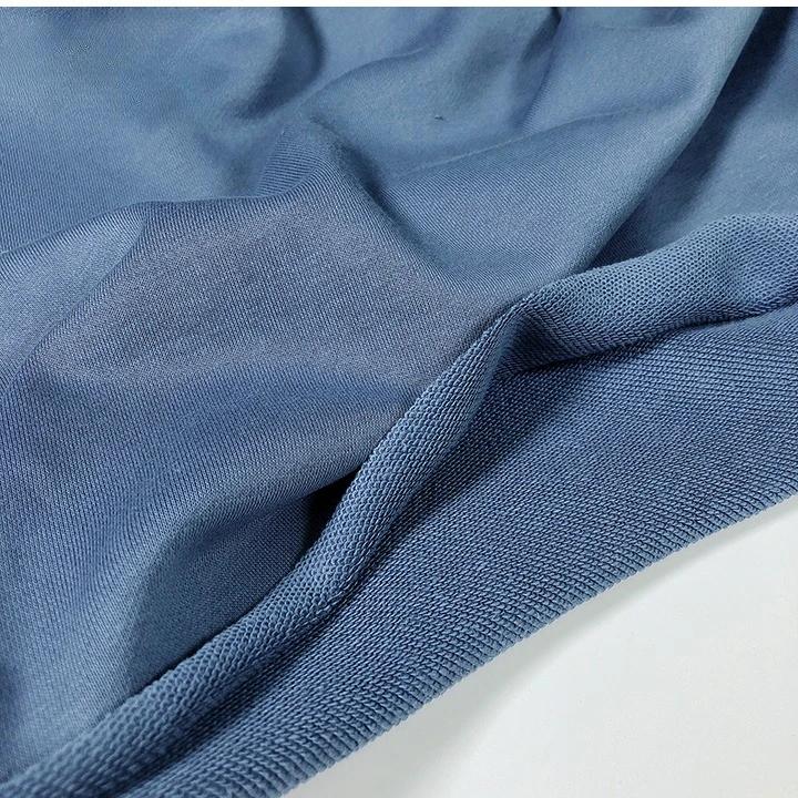 Wide 180cm French Terry Loop Cotton Knitted Fabric Abrasion-Resistant Sweatshirt Sweater Suit Sports Casual Wear Comfortable