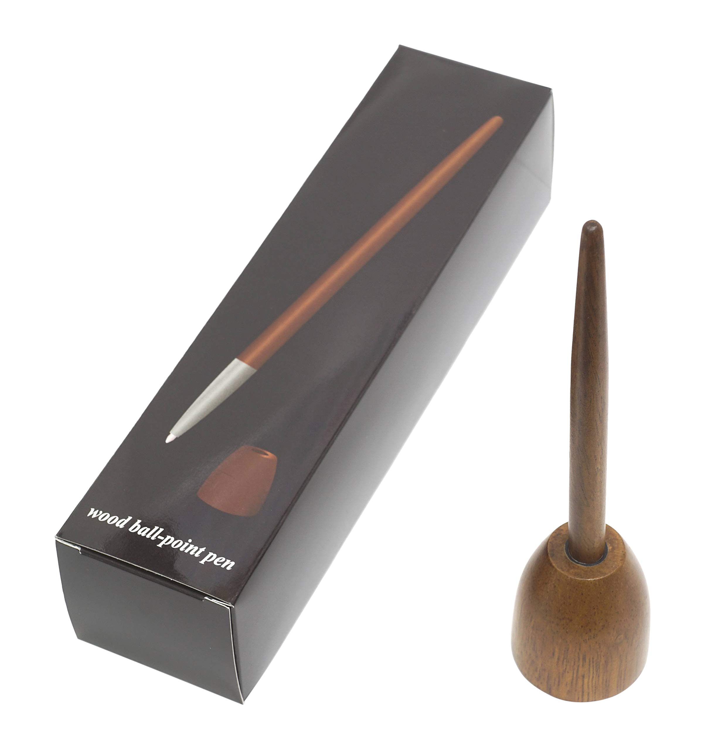 

Takizawa All View Wooden Pen Gift Black Wooden Pen Stand for Ballpoint Wooden Pen for Wooden Base for Standing Wooden Includes Metal Plated Stand,