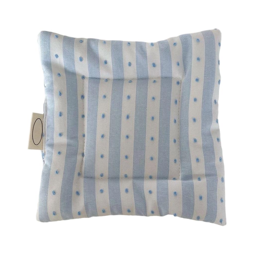 Checkered Striped Quilted Placemats Heat Resistant Washable Coasters Mini Square Cushion For Dining Table Kitchen Decors