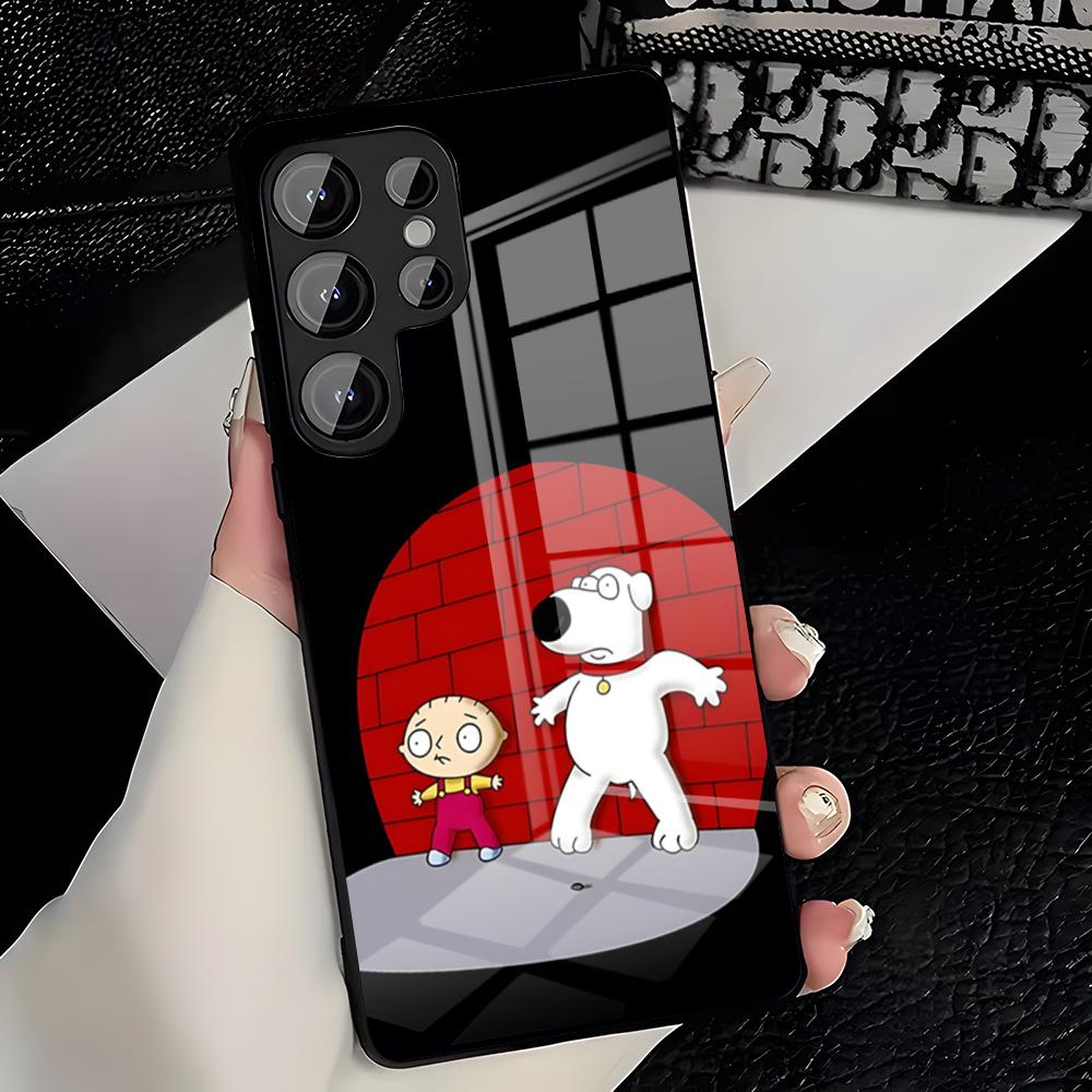 

Забавный парень из F-семьи Чехол для телефона для Samsung A25 A13 A33 5G A54 A36 A35 A56 A52 A14 Ударопрочная стеклянная крышка Samsung A54