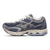 Mizuno Chaussures de running basses rétro fonctionnelles Wave Orion Unisexe Gris foncé Bleu D1GH232107