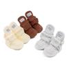 2025 Autumn/Winter Non-slip Warm Baby Walking Shoes - Plush Sock Style