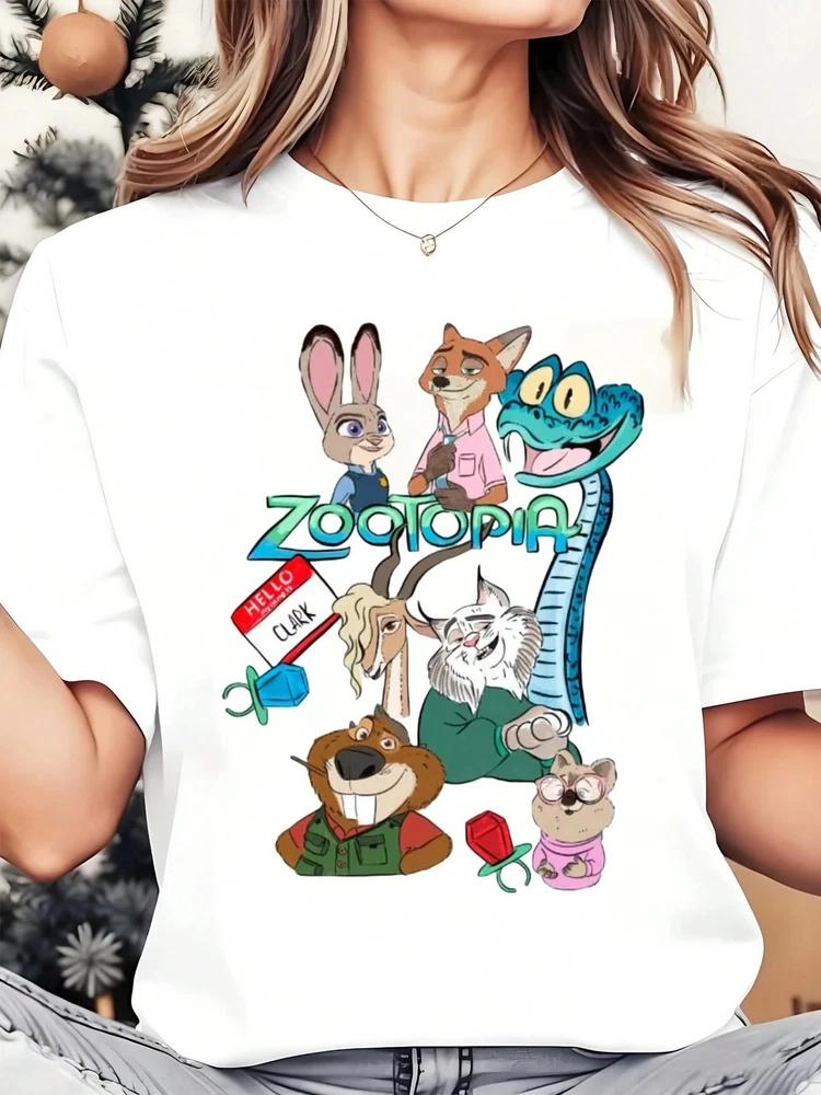 TShirt Zootopia Characters Unisex 2 S