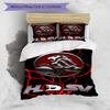 3pcs Football Team (11) Design Cover Set - HD Printed Bedding with 1 Cover and 2 Pillowcases - Perfect for Home and Dorm Decor