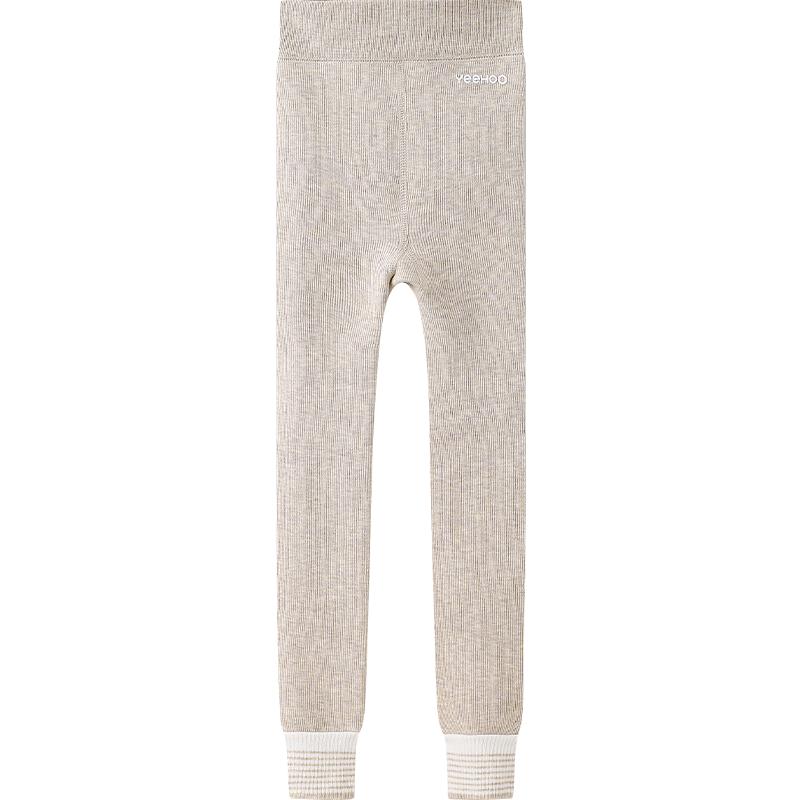 YEEHOO Fleece-Lined Thermal Leggings for Kids 120