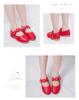Kids' Leather Princess Shoes - Sizes 3-6: White & Black