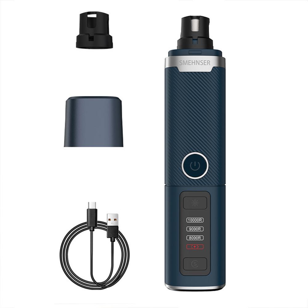 

3-скоростная USB-зарядная электрическая машинка для стрижки ногтей, кусачки для домашних животных, собак, кошек, триммер для ухода за когтями, инструменты для ухода за лапами серебряный