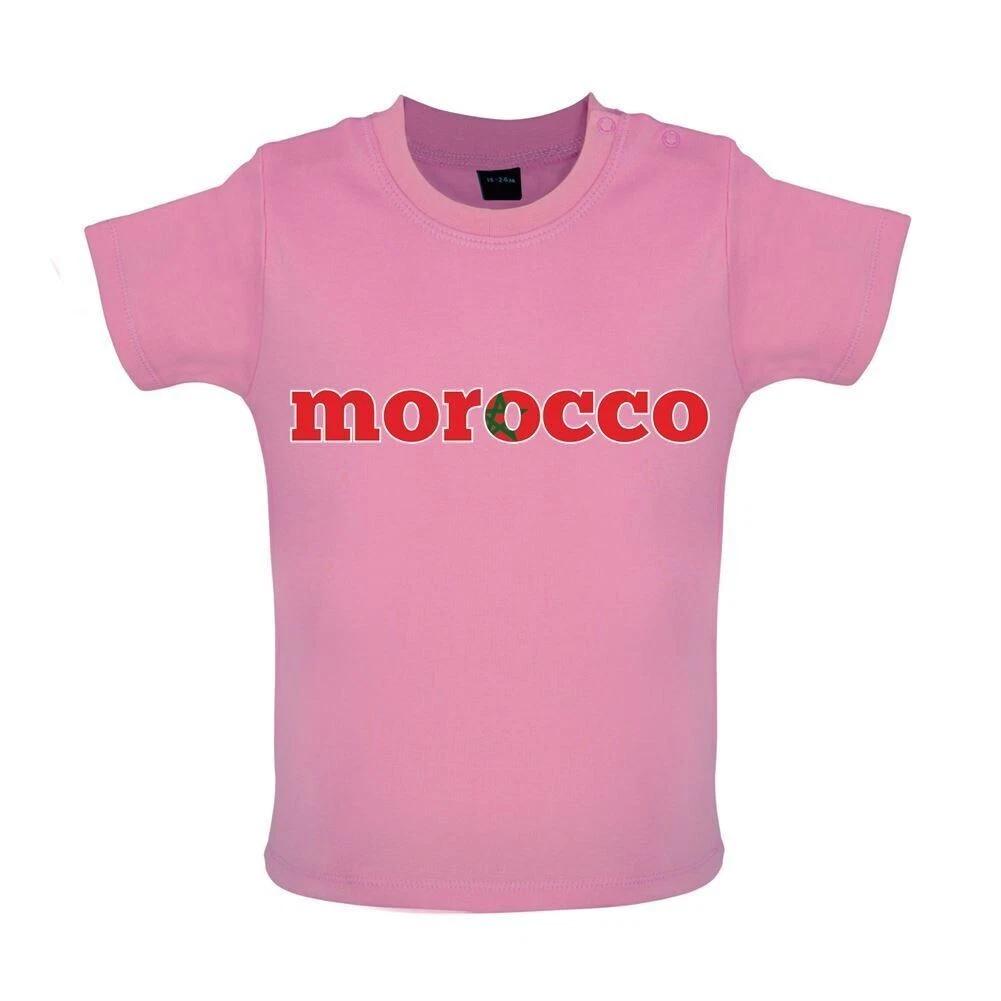 

Morocco Country Flag - Baby T-Shirt / Babygrow - Football World Cup Moroccan 140