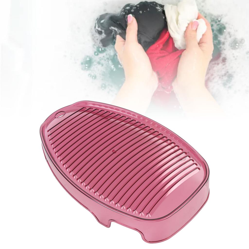 Laundry Washing Board Thick Small Washboard Portable Laundry Scrub Board for Socks Underwear